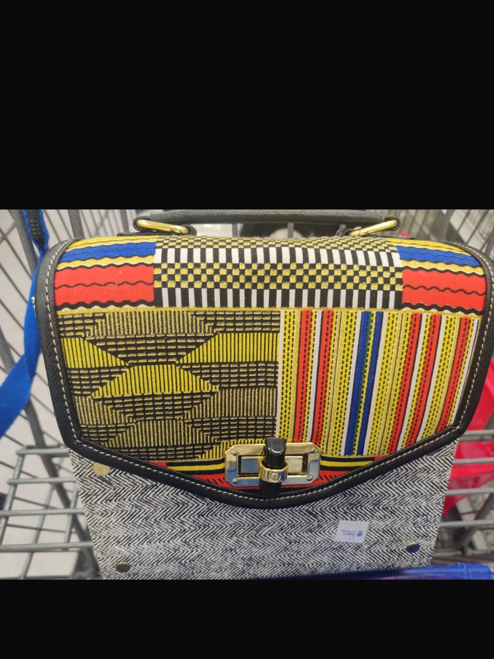 DR PACHANGA AFRICAN Colorful Patterned Women's Crossbody Bag - Multicolor